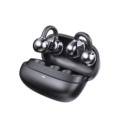 OWS Clip-On Wireless Earphone Black
