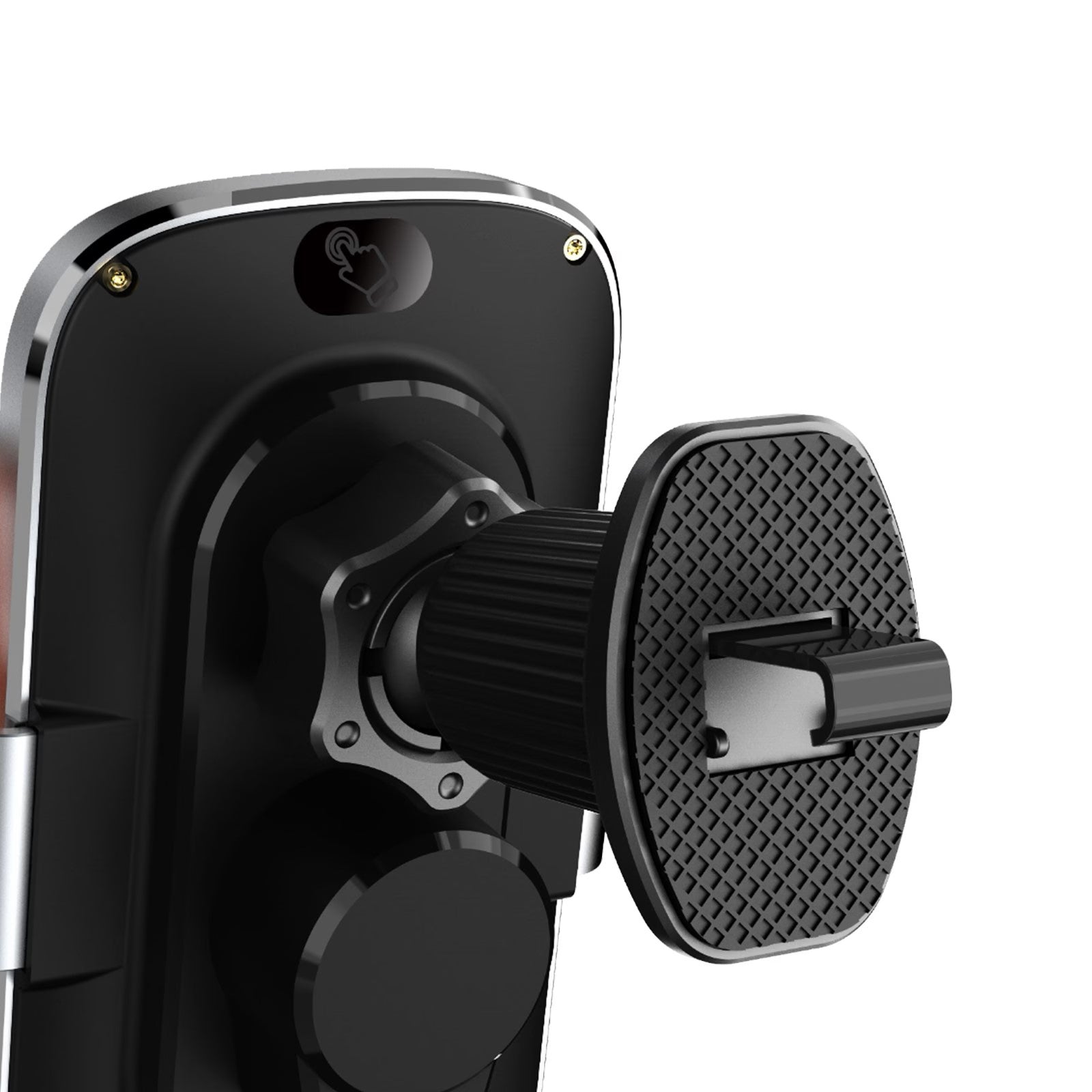 Trusmi 15W Wireless Charger Intelligent Sensor Car Phone Holder Black