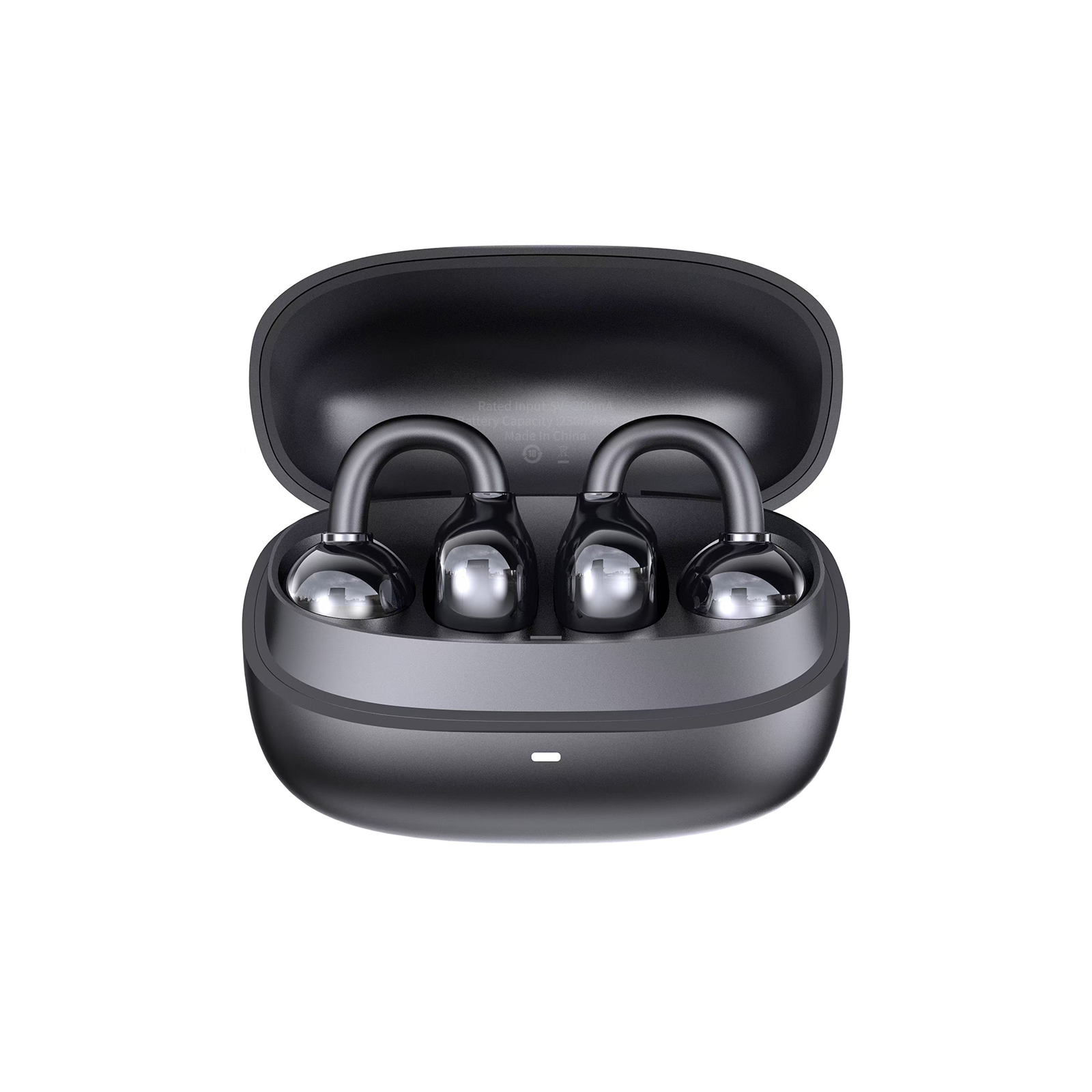Trusmi OWS Clip-On Wireless Earphone Black