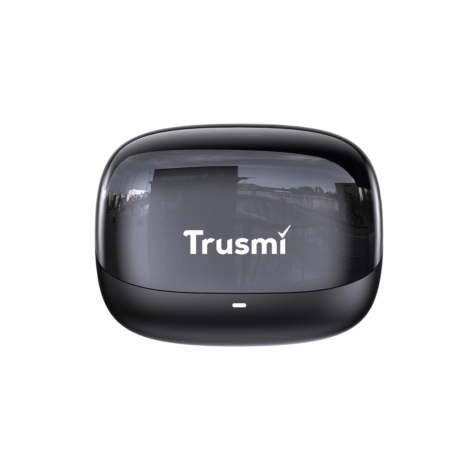 Trusmi OWS Clip-On Wireless Earphone Black